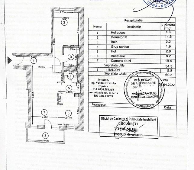 Belvedere Residence, 60 mp, 2 grupuri sanitare, mobilat lux, la cheie - 15