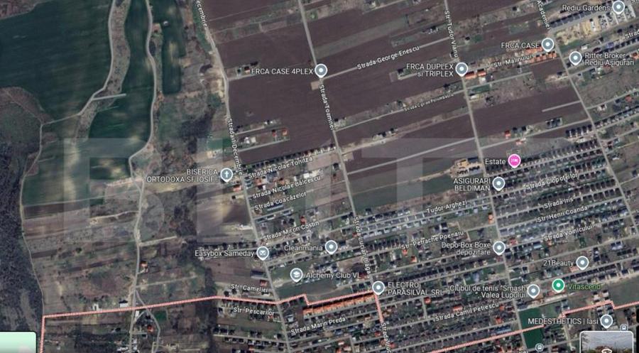 Teren 600 mp intravilan, zona Valea Lupului - 1