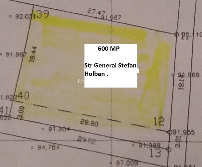 Teren Baneasa 600 mp General Stefan Holban 2025 Teren Baneasa 600 mp General Stefan Holban 2025