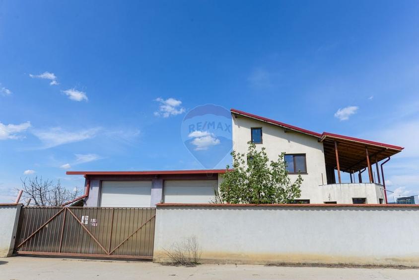 De vanzare casa + hala, teren 580mp, ideala business/service auto - 1