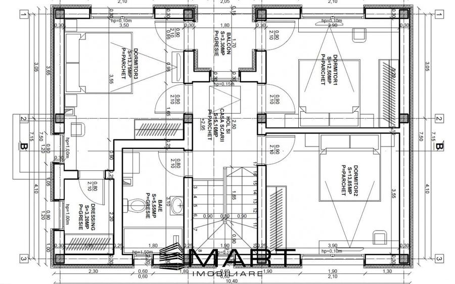 Duplex 117mp teren 300 Sura Mica - 10