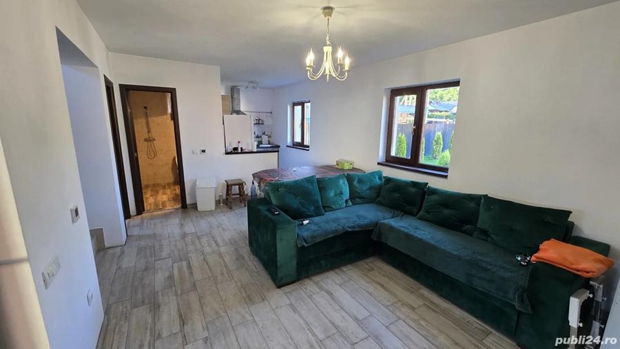 Casa noua 110 MP Utili, 10 km de statiunea Cheia, 1270 mp curte, 5 camere, 2 bai, 380V, 220 - 4