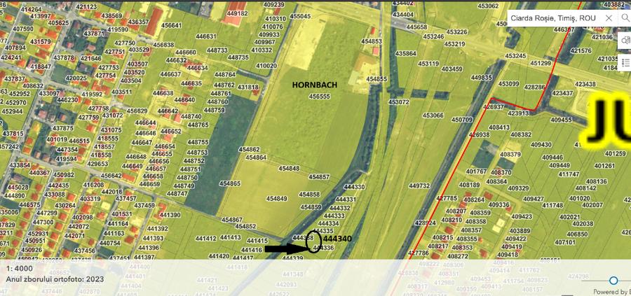 Proprietar vând teren intravilan 680 m în spate la Hornbach, Calea Buziașului - 2