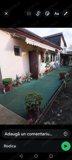 vind casa central din caramida cu temelie de 500 mp, construit 126 mp cu ocurte mare plus anexe - 1