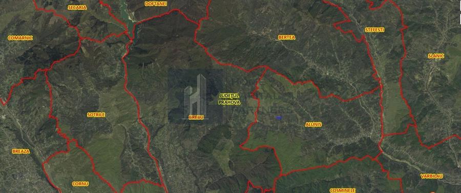 Alunis, Prahova Teren de vanzare 9.845 mp in mijlocul naturii - 2