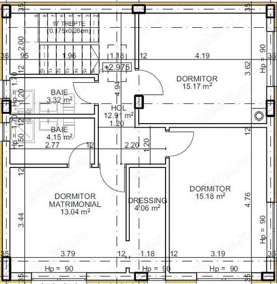 Vila individuala 5 camere, P+1+M, cartier 23 August, Parc Pantelimon - 6