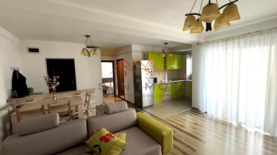 Apartament 2 camere, etaj 1, mobilat si utilat, comision 0 - 3