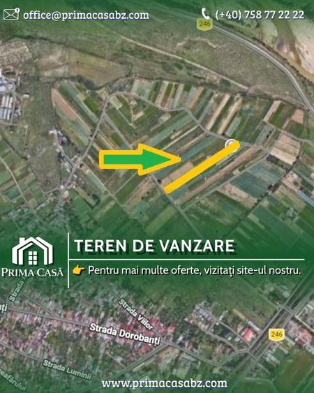 Teren intravilan zona Dorobanti suprafata 4.400mp deschidere 18m - 1