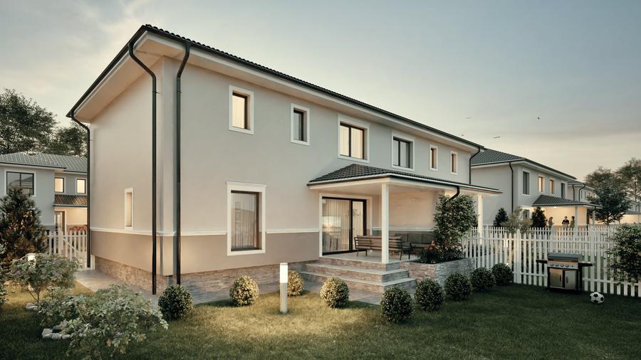 Locuință single 136 mp – compartimentare eficientă și design practic - 15