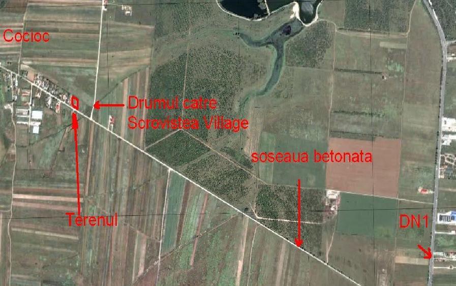 Intravilan 2000mp Peris Cocioc-toate utilitatile 15 min de Bucuresti - 2