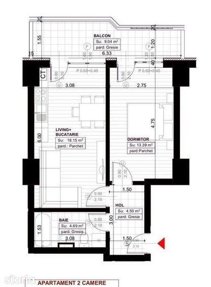 Proprietar, apartament 2 camere. Royal Town Copou - 14