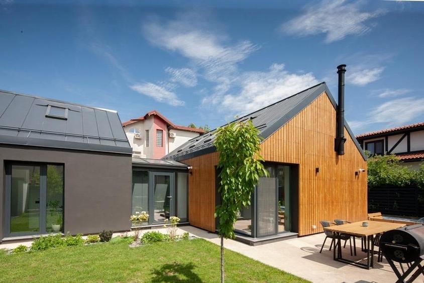 Casa  in stil scandinav pe un singur nivel - 1