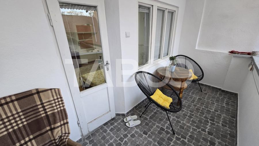 Apartament cu 2 camere nedecomandat, mobilat în Ultracentral
