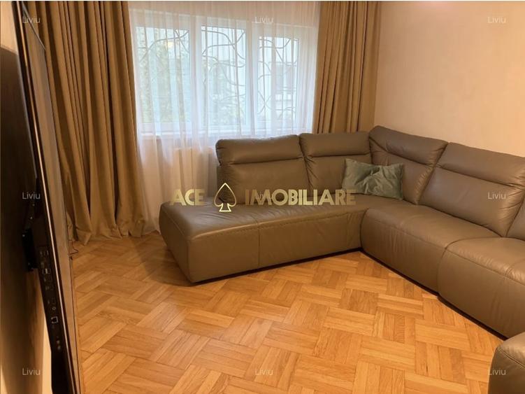 Apartament cu 4 camere decomandat, mobilat în Floreasca