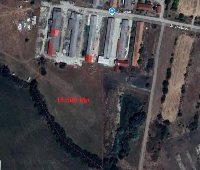 Teren de 15500 mp, în Macea