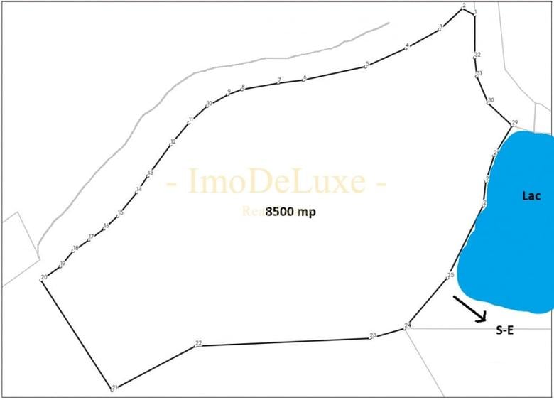 Teren agricol extravilan de 8500 mp, în Baciu