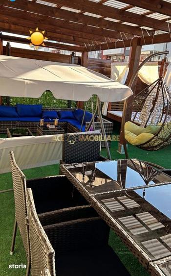 Apartament cu 3 camere, mobilat în Central