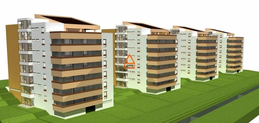 Teren intravilan - 4500 mp locuinte colective ( S+D+P+M+4E ) - Bucium - 7
