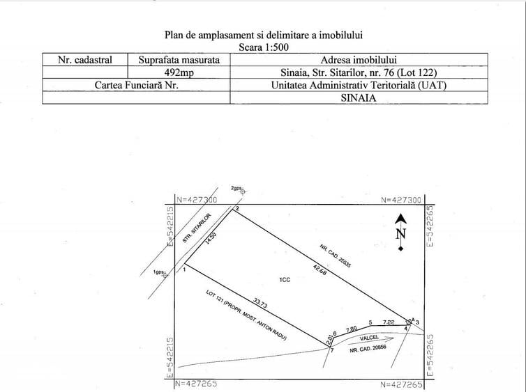 SINAIA, VAND 492 MP IN CARTIERUL TIRUL CU PORUMBEI, PROPRIETAR - 4