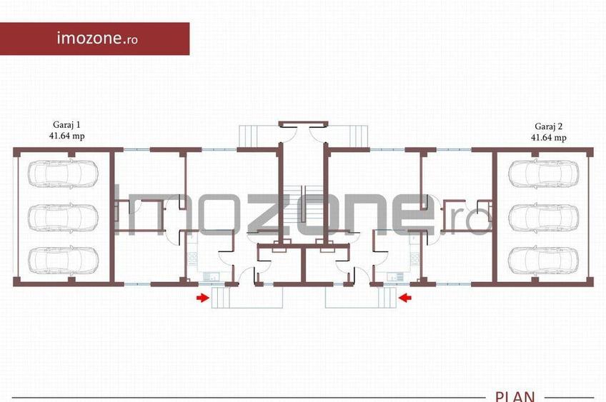 3 camere cu CURTE si PARCARE proprie, 75 MP, FINISAT MODE... - 2
