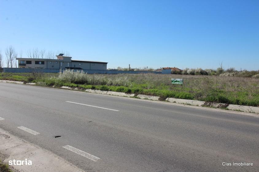 Teren spre Brebeni la strada principala cu deschidere generoasa !! - 3