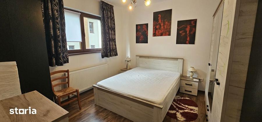 Apartament cu balcon ?i mobilier, 2 camere, etaj 1 - 4