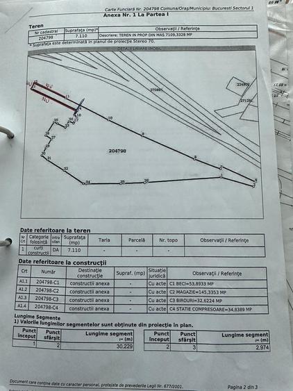 Propun spre vânzare teren pentru construcții sau depozitare - 3