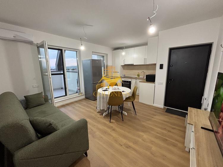 Apartament cu 3 camere semidecomandat, mobilat în Apahida
