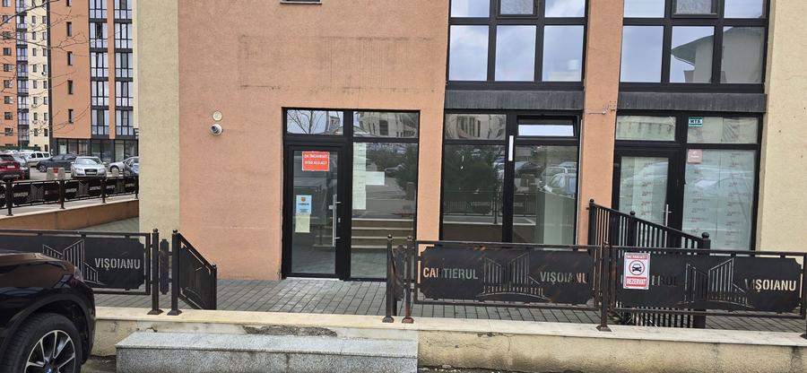 Spatiu comercial vitrina colt + terasa mare, cartier Visoianu - 5