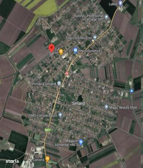 cpta 1/8 din Teren cu casa Loc. ?imand, jud . Arad - 1