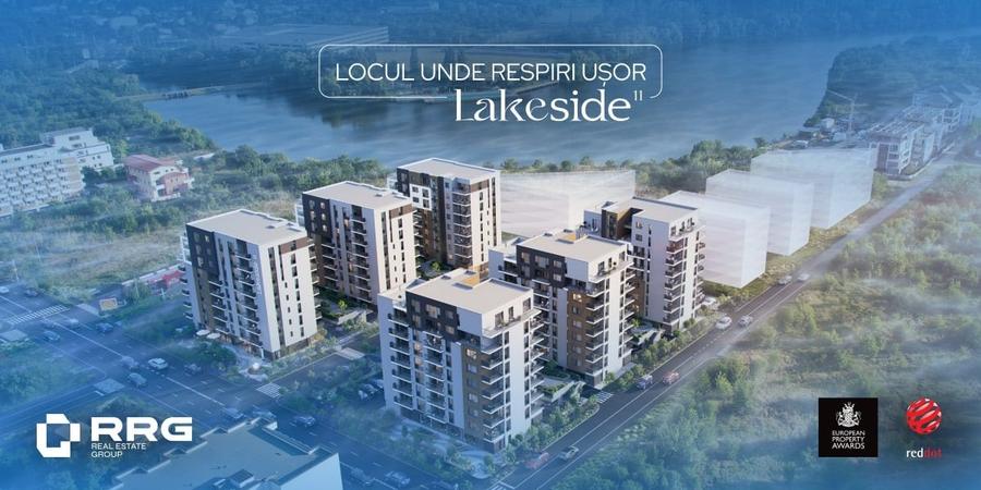 Apartament 3 camere. Lacul Străulești. Terasă. - 14