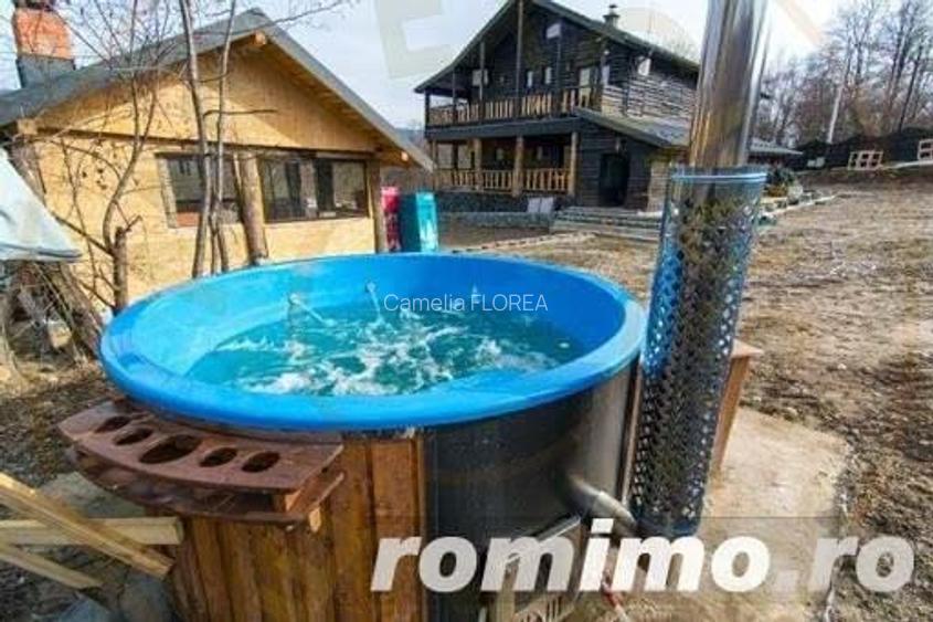 Pensiunea cu lac si ciubar Nucsoara-Arges-Afacere la Cheie