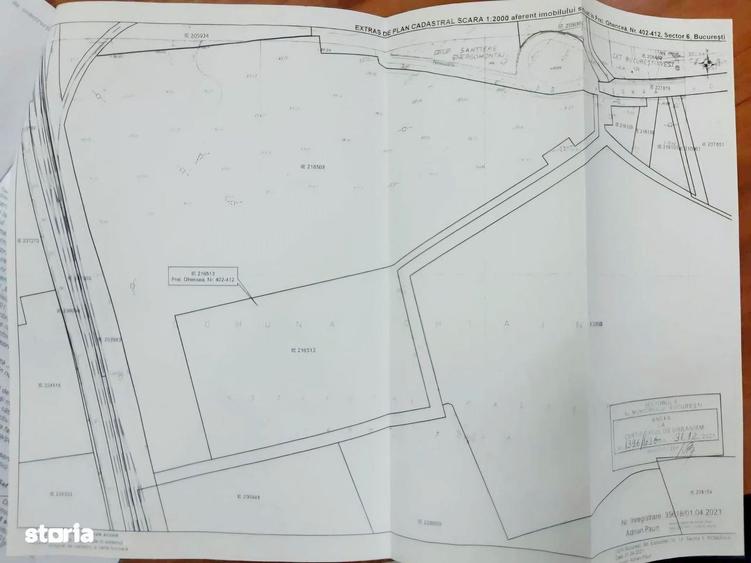 Teren intravilan stradal, Bd. Timi?oara, Sector 6, Bucure?ti - 2