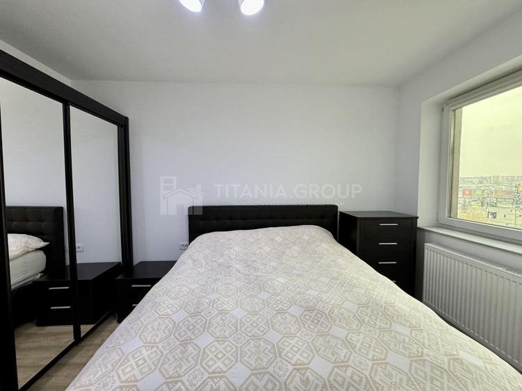 Apartament cu 2 camere semidecomandat, mobilat în Tractorul