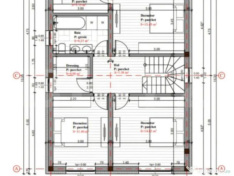 Casa cu 4 camere, 118 mp, zona Podul Jelnei - 4