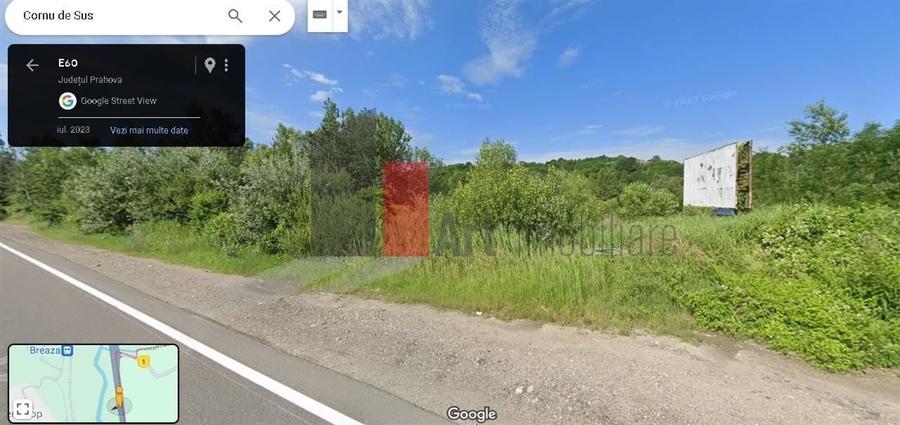 Teren de vanzare Breaza Cornu iesire la DN 1 - 2