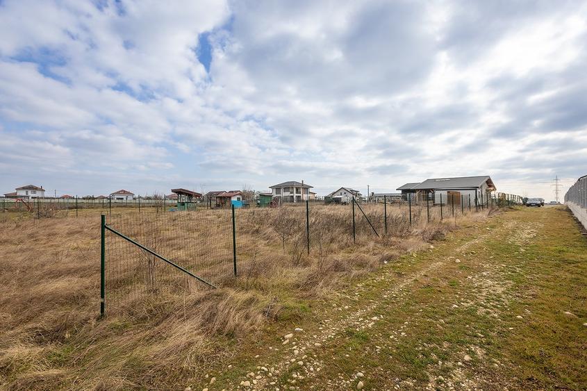 Balotești – teren intravilan cu priveliște superbă, 500–1200 mp, Comision 0% - 10