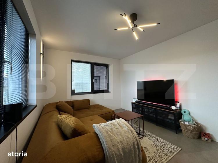 Casa moderna stil industrial, 120 mp utili, zona intrare Baciu - Cluj - 9