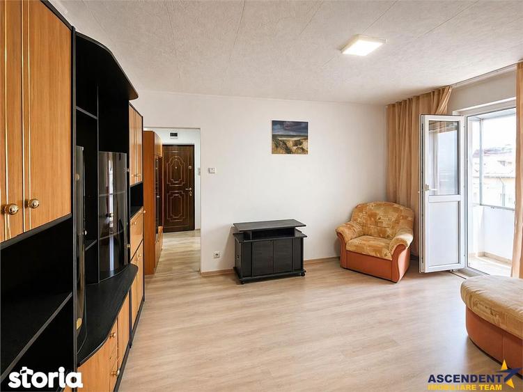 Apartament 2 camere, zona centrala Codlea, mobilat, balcon inchis - 12