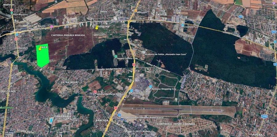 Teren 3000 mp Băneasa | P+4 | Lângă Pădure | Investiție - 7