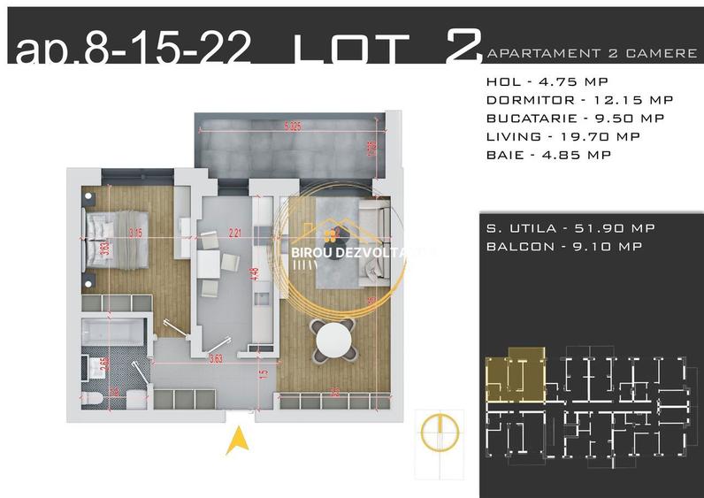 Mare Decomandat Titan pallay Ikea Parcare Bonus Pret promotional - 10