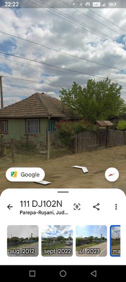 Vand teren cu casa bătrânească  - 1