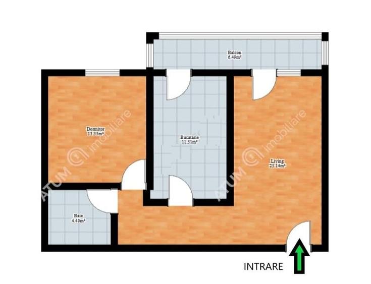 Apartament cu 2 camere balcon parcare in Selimbar Sibiu - 9