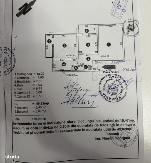 Apartament cu balcon ?i gradina, parter, nevoie de renovare - 1