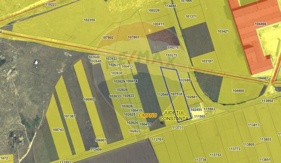 Teren de vanzare la soseaua principala 1ha Mangalia-Limanu Constanta - 3