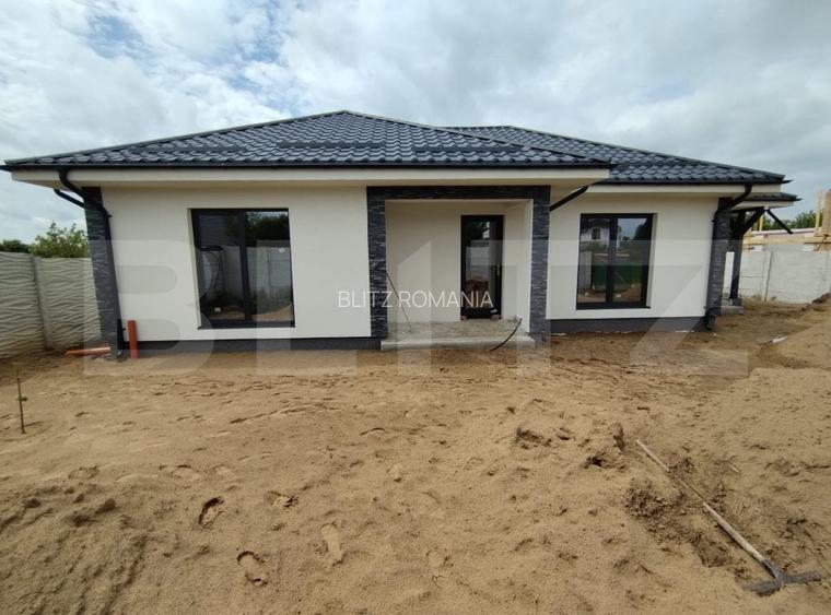 Casa parter cu 4 camere, 97 mp utili, 400 mp teren, Smart Pub Preajba