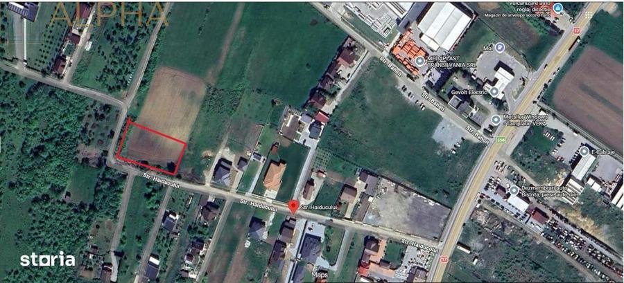 Teren intravilan cu dubla deschidere Viisoara, Bistrita, BN, Str. Ha - 2