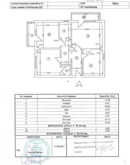 Apartament 3 camere -Otopeni 85m - 5