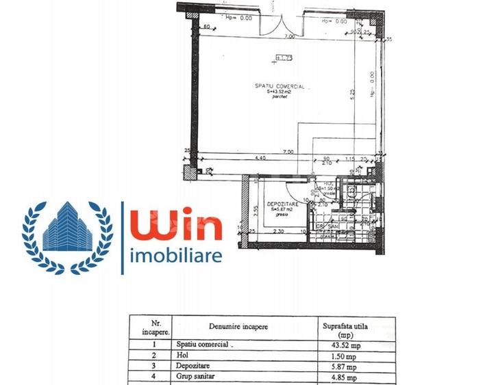 Spatiu Comercial | 55 mp util | Bloc nou | Parcare | Cartier Buna Ziua - 3