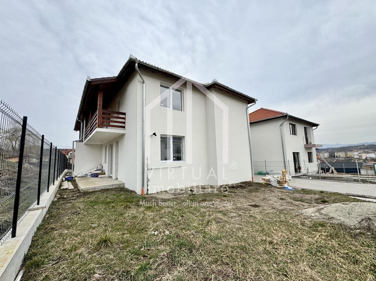 Casa cu 4 camere, 110mp utili,253mp teren, la stadiul de alb, Cisnadie - 1